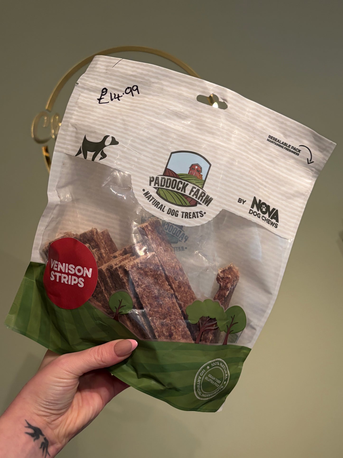 Meaty Strips Venison (500g)