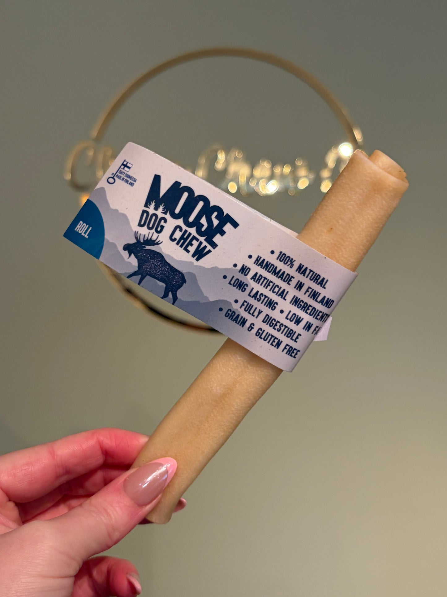 Nova Moose Dog Chew Roll