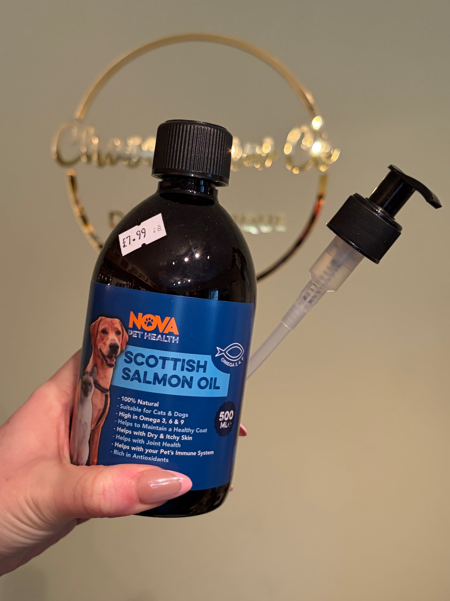 Nova Scottish Salmon Oil (500ml)